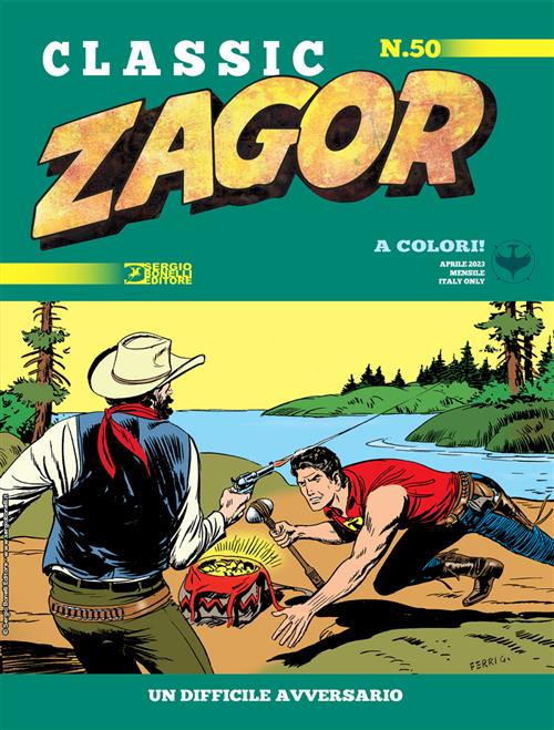 ZAGOR CLASSIC 50 - UN DIFFICILE AVVERSARIO