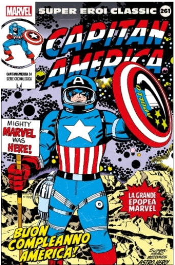 SUPER EROI CLASSIC 261 - CAPITAN AMERICA 24: BUON COMPLEANNO AMERICA