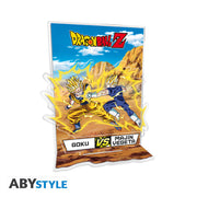 ABYACF214 - DRAGON BALL - ACRYL DIORAMA - DBZ/ GOKU VS VEGETA