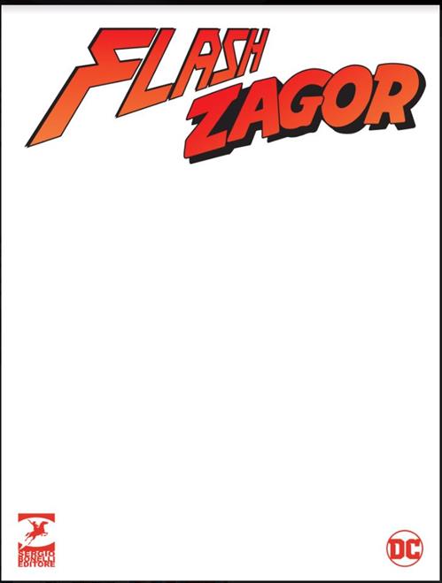 ZAGOR/ FLASH VOL.1 - LA SCURE E IL FULMINE - VARIANT WHITE EDITION