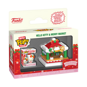 SANRIO HOLIDAY 2026 - POP FUNKO BITTY TOWN VINYL FIGURE - HELLO KITTY & MERRY MARKET