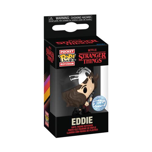 STRANGER THINGS 4 - KEYCHAIN - EDDIE 4CM