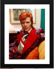 PFC3758 - DAVID BOWIE - FRAMED POSTER (30.5X40.6) - MICK ROCK