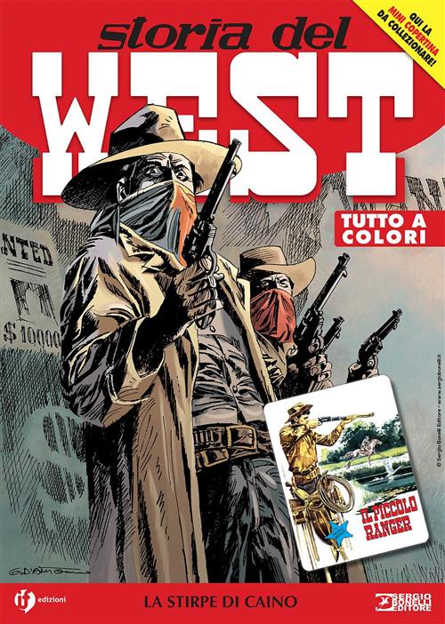 STORIA DEL WEST 50 - MINI COPERTINA - IL PICCOLO RANGER 1