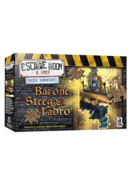 ESCAPE ROOM - PUZZLE - IL BARONE, LA STREGA E IL LADRO