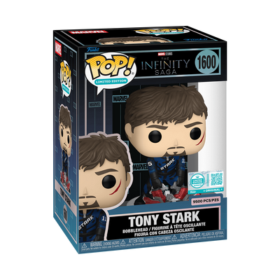 IRON MAN 2 - POP FUNKO VINYL FIGURE - TONY STARK WITH SUIT 9CM FUNSIDE EXCL