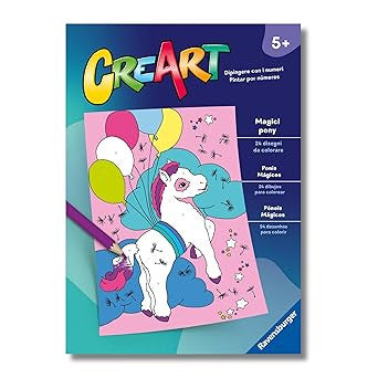 96005 - CREART: LIBRO DA COLORARE - MAGICI PONY