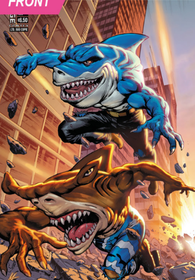 STREET SHARKS VOL.1 - SPILLATO - REGULAR MARCO SANTUCCI