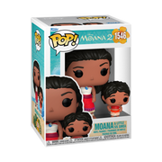 DISNEY: MOANA 2 - POP FUNKO VINYL FIGURE 1546 MOANA & LITTLE SIS SIMEA 9CM