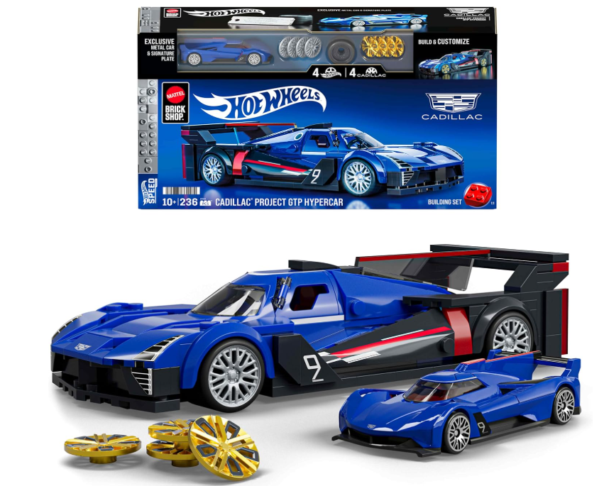 JFR89 - BRICK SHOP X HOT WHEELS - CADILLAC PROJECT GTP - SET DA COSTRUIRE
