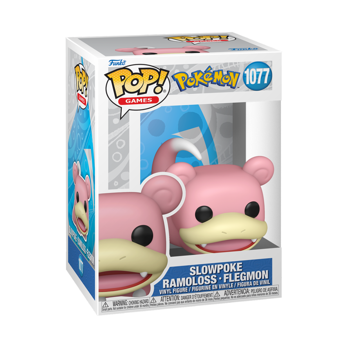 POKEMON - POP FUNKO VINYL FIGURE 1077 SLOWPOKE 9CM