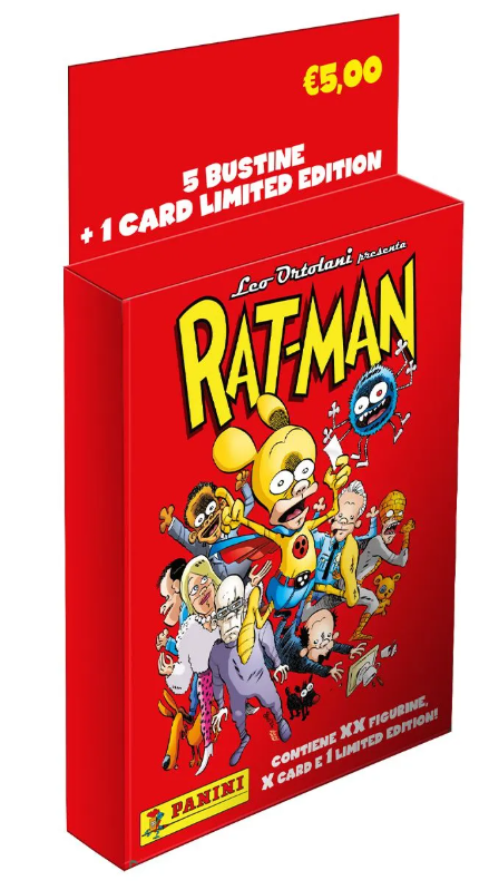 RAT-MAN FIGURINE- ALL'ATTACCO! - ECOBLISTER