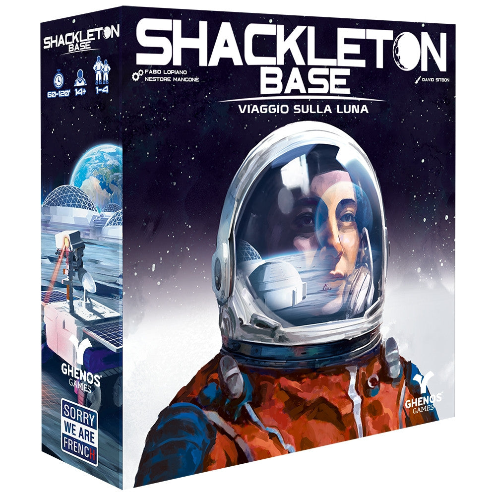SHACKLETON BASE: VIAGGIO SULLA LUNA