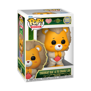 WICKED X CARE BEARS - POP FUNKO VINYL FIGURE 2055 TENDERHEART BEAR AS THE COWARDLY LION 9CM