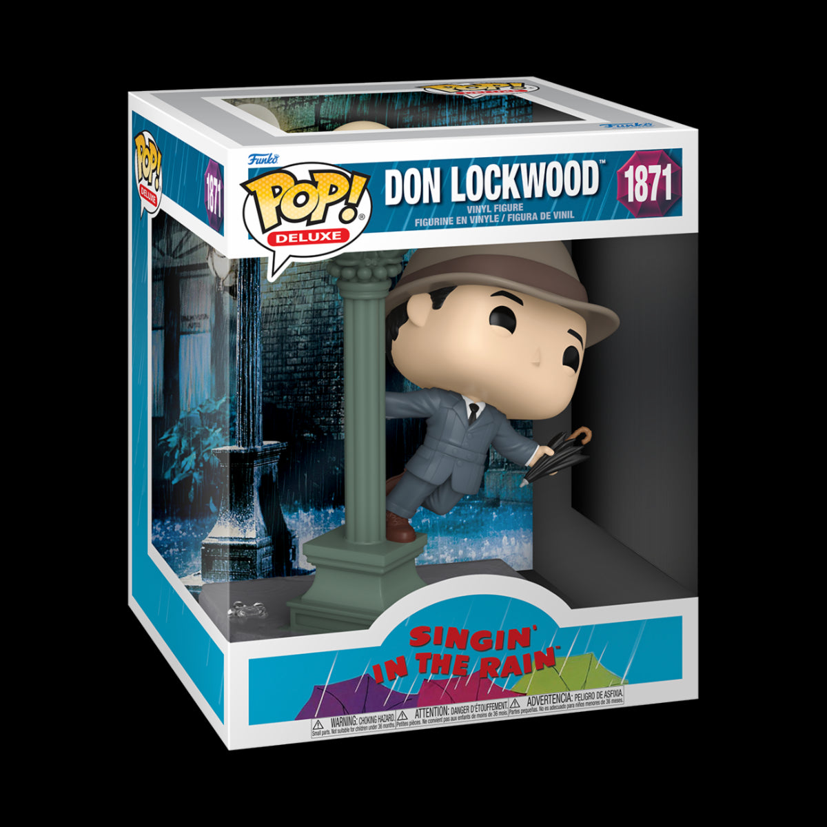 SINGING IN THE RAIN - POP FUNKO DELUXE VINYL FIGURE 1871 DON LOCKWOOD