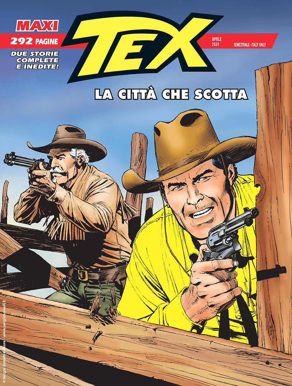MAXI TEX 34 - LA CITTA' CHE SCOTTA/ LA FINE DELLA PISTA