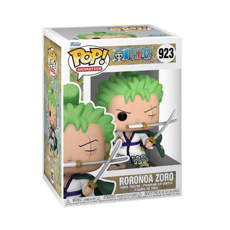 ONE PIECE - POP FUNKO VINYL FIGURE 923 RORONOA ZORO 9CM