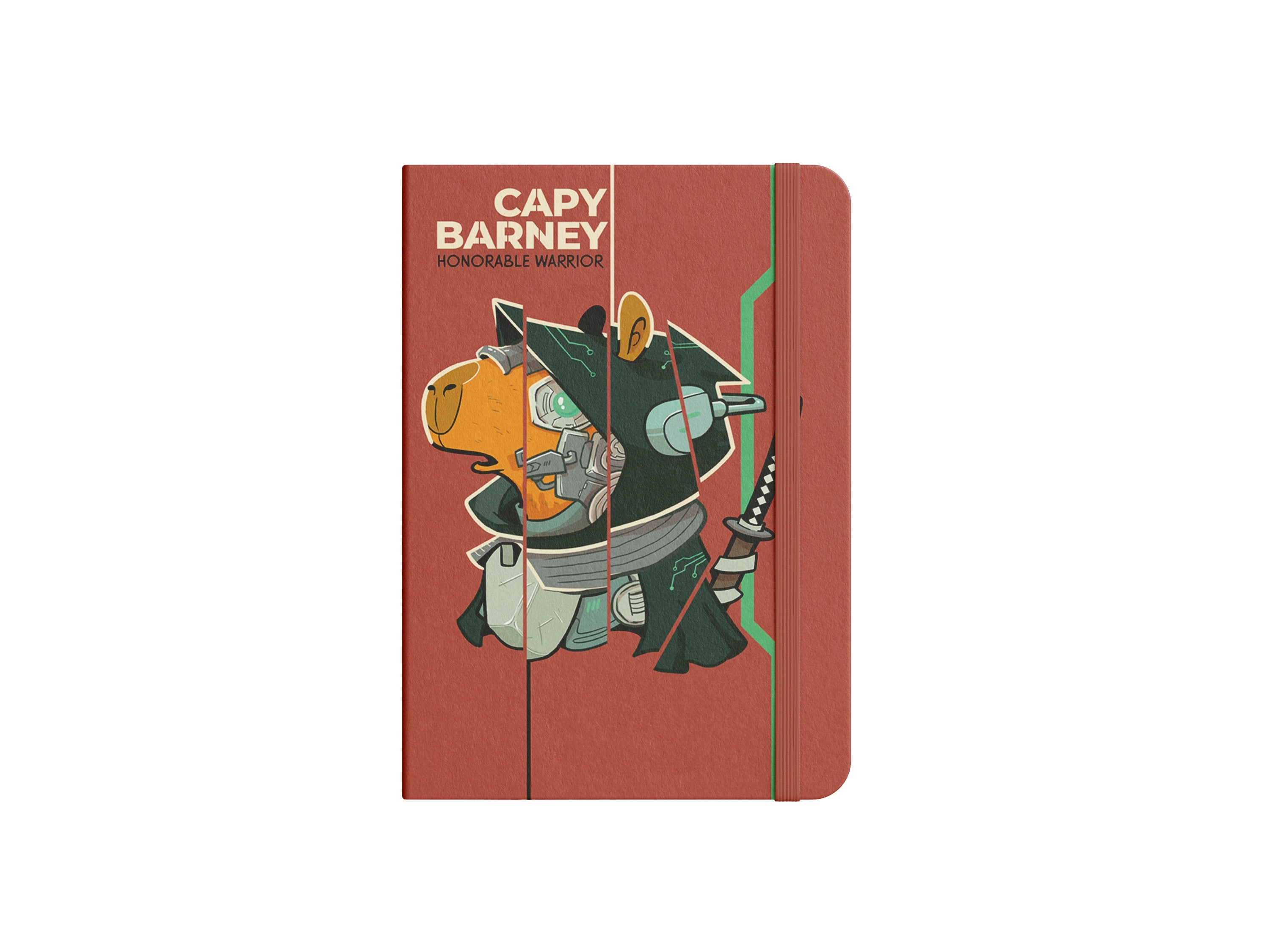 NOTEBOOK A5 COPERTINA RIGIDA - CAPYBARNEY