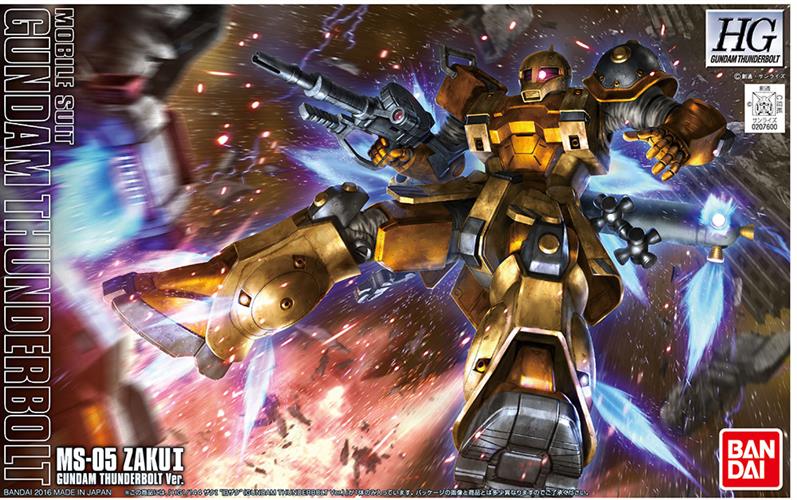 MK63527 - HIGH GRADE - ZAKU I (GUNDAM THUNDERBOLT VER.) - MODEL KIT 1/144