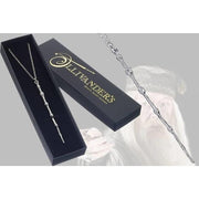 GH0003 - HARRY POTTER - COLLANINA CON CIONDOLO BACCHETTA DUMBLEDORE