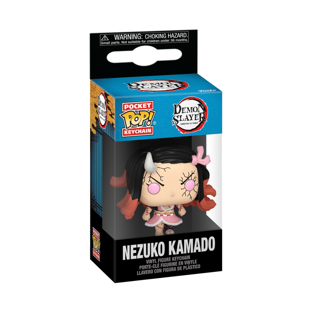 DEMON SLAYER - KEICHAIN - NEZUKO (DEMON FORM) 4CM
