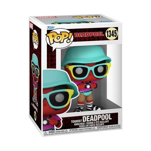 MARVEL: DEADPOOL - POP FUNKO VINYL FIGURE 1345 TOURIST DEADPOOL 9CM
