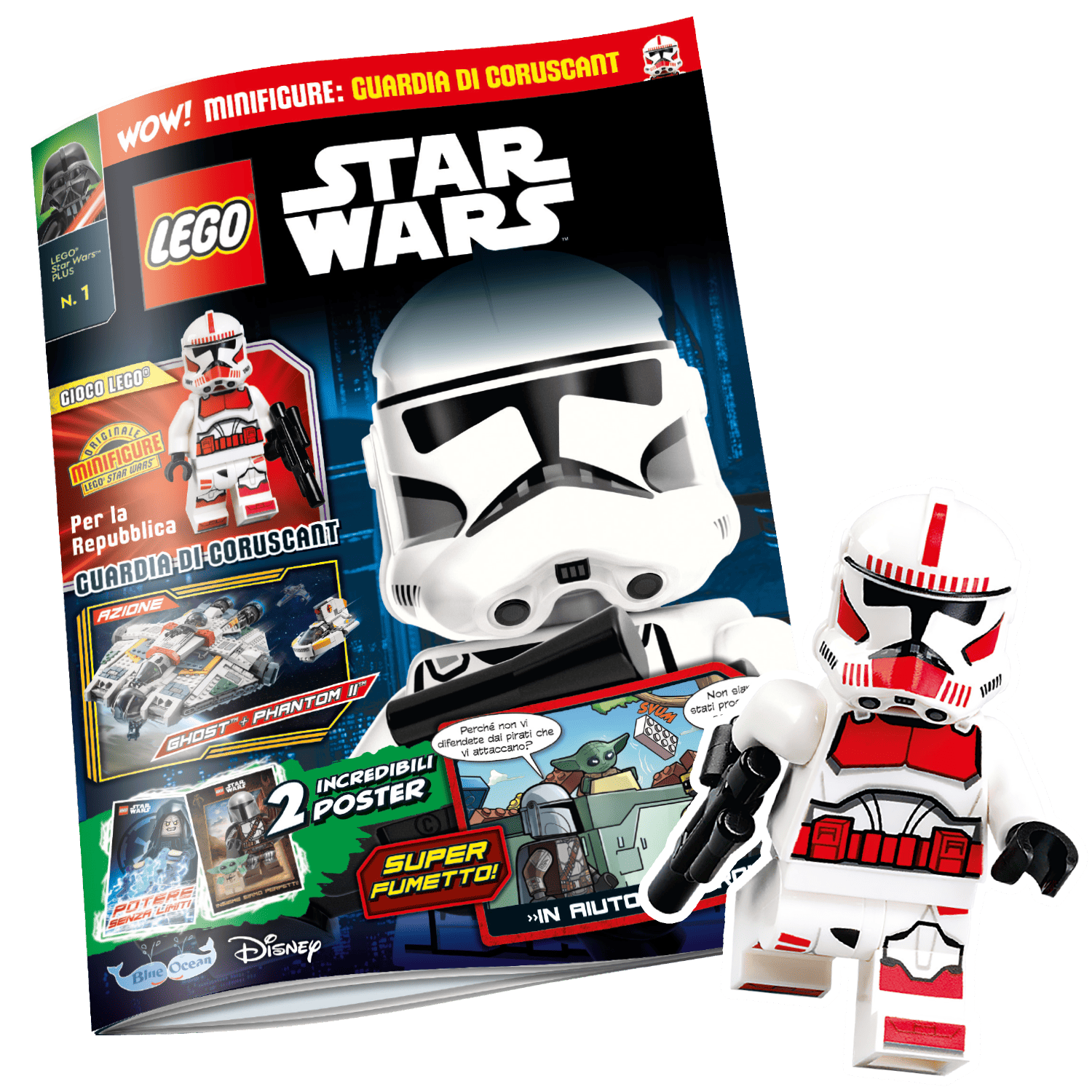 LEGO STAR WARS PLUS N.1 - GUARDIA DI CORUSCANT