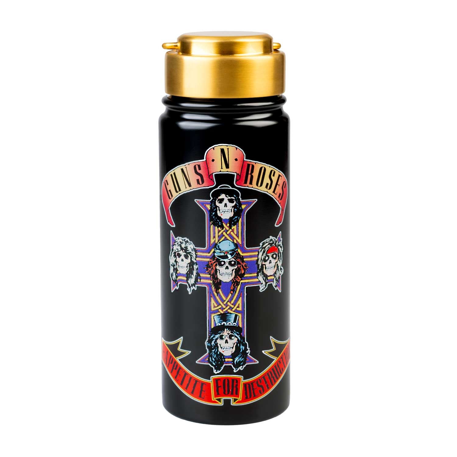 BMHC060 - GUNS N ROSES - BOTTIGLIA ISOTERMICA 550ML - GUNS N ROSES