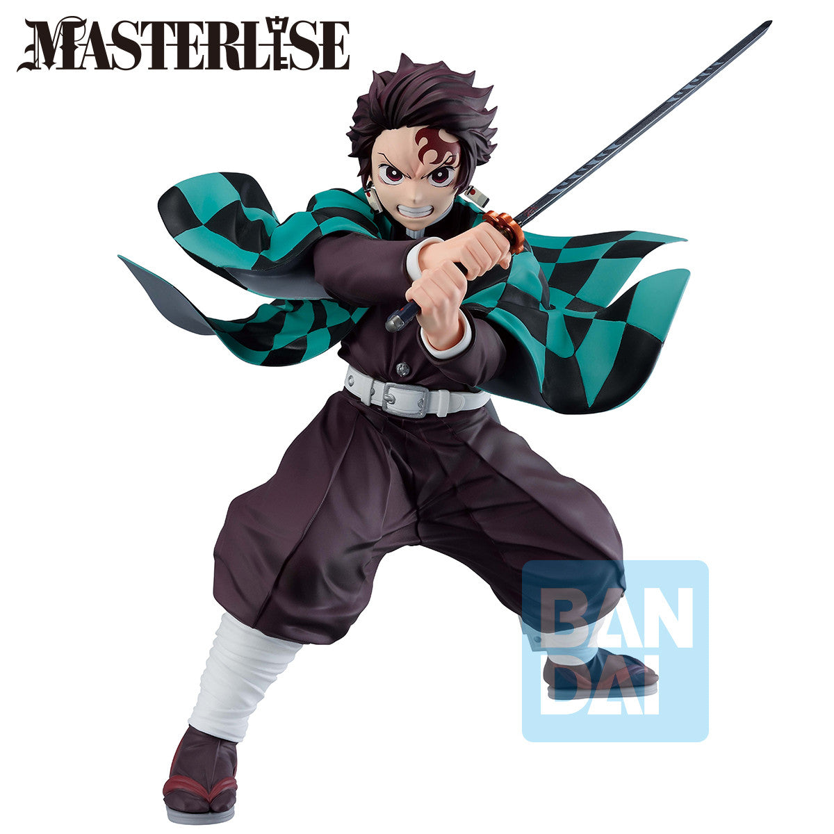 68905 - DEMON SLAYER - ICHIBANSHO FIGURE FROM ICHIBAN KUJI UPPER THREE - TANJIRO KAMADO - STATUA 18CM