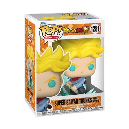 DRAGON BALL SUPER - POP FUNKO VINYL FIGURE 1281 TRUNKS W/SWORD 9CM