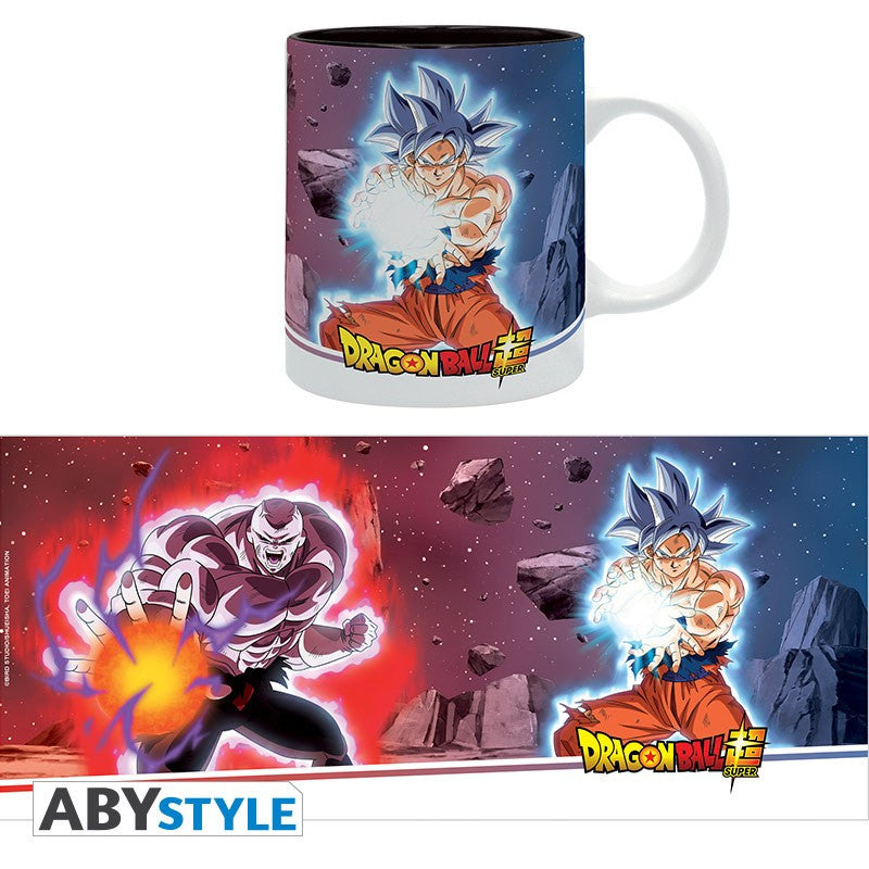ABYMUG665 - DRAGON BALL SUPER - TAZZA 320ML - GOKU ULTRA INSTINTO VS JIREN