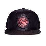 GAME OF THRONES: HOUSE OF THE DRAGON - CAPPELLINO - NH747210GOT - LOGO TARGARYEN FINTA PELLE