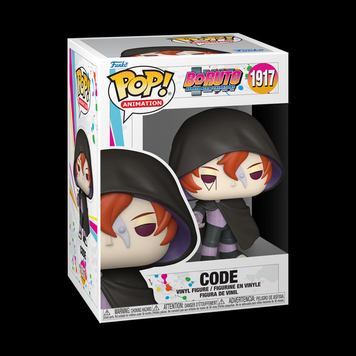 BORUTO: NARUTO NEXT GENERATION - POP FUNKO VINYL FIGURE 1917 CODE W/CH REGULAR 9CM