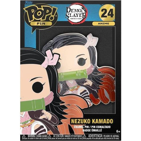 DEMON SLAYER - POP LARGE PIN ENAMEL - 24 NEZUKO KAMADO