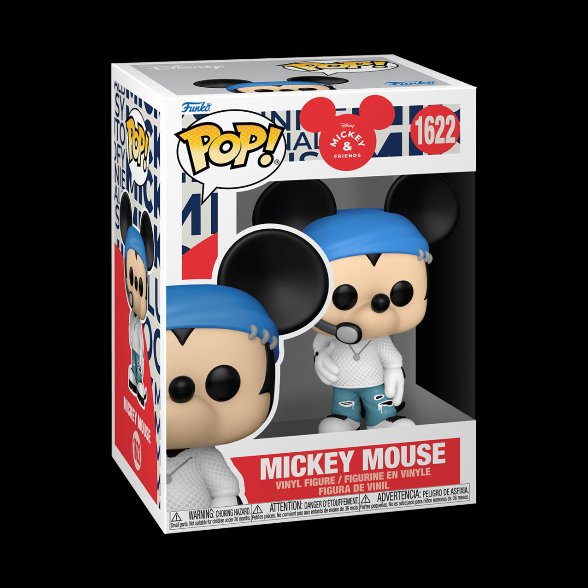DISNEY: MICKEY MOUSE - POP FUNKO VINYL FIGURE 1622 MICKEY MOUSE (KPOP) 9CM