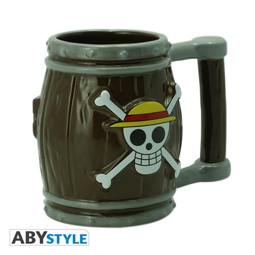 ABYMUG711 - ONE PIECE - TAZZA 3D 460ML - BARREL