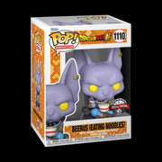 DRAGON BALL SUPER - POP FUNKO VINYL FIGURE 1110 BEERUS (EATING NOODLES) 9CM