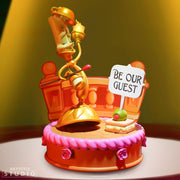 ABYFIG041 - DISNEY: THE BEAUTY AND THE BEAST - SUPER FIGURE COLLECTION - LUMIERE - STATUA 12CM