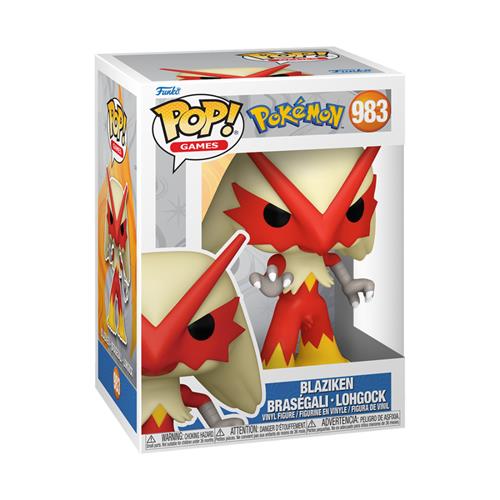 POKEMON - POP FUNKO VINYL FIGURE 983 BLAZIKEN (EMEA) 9CM