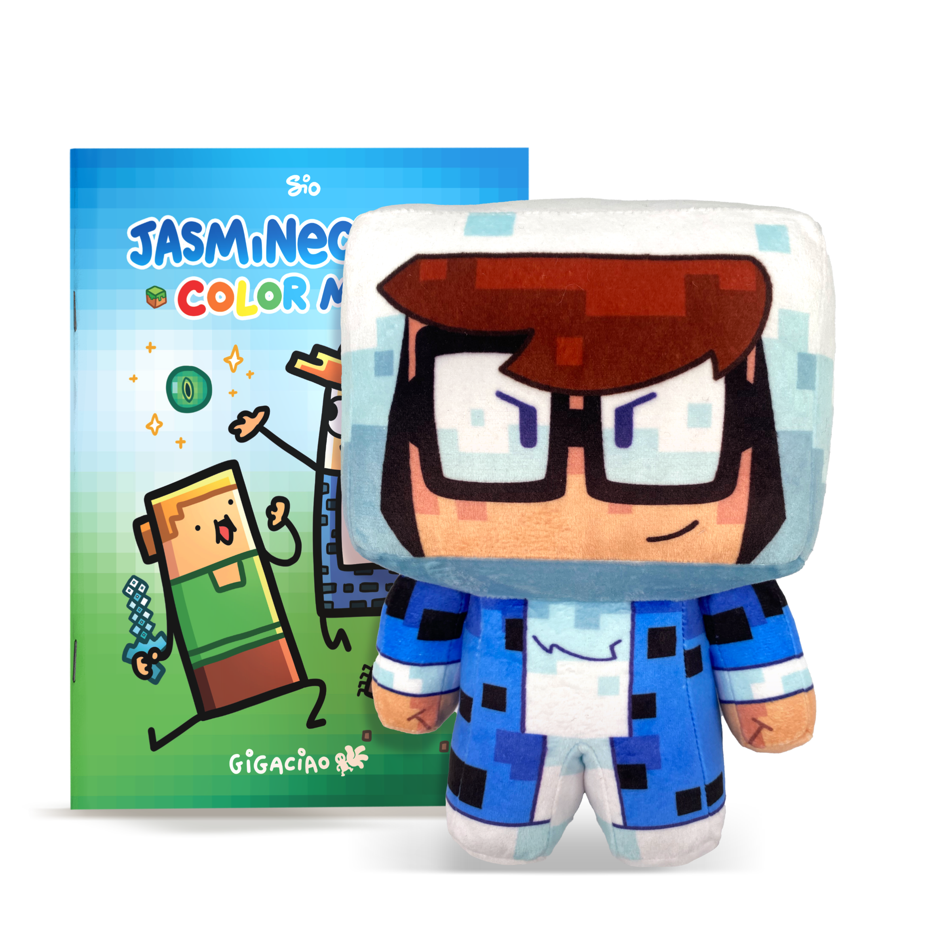 JASMINECRAFT - COLOR MOD (RIVISTA E PELUCHE)