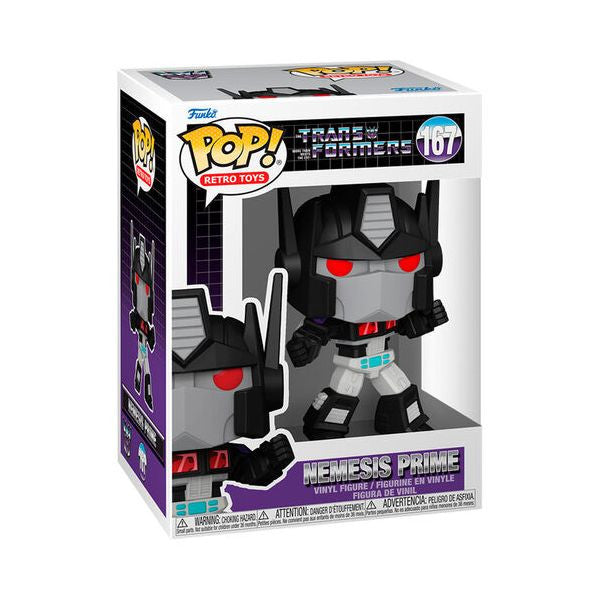 TRANSFORMERS - POP FUNKO VINYL FIGURE 167 NEMESIS PRIME 9CM