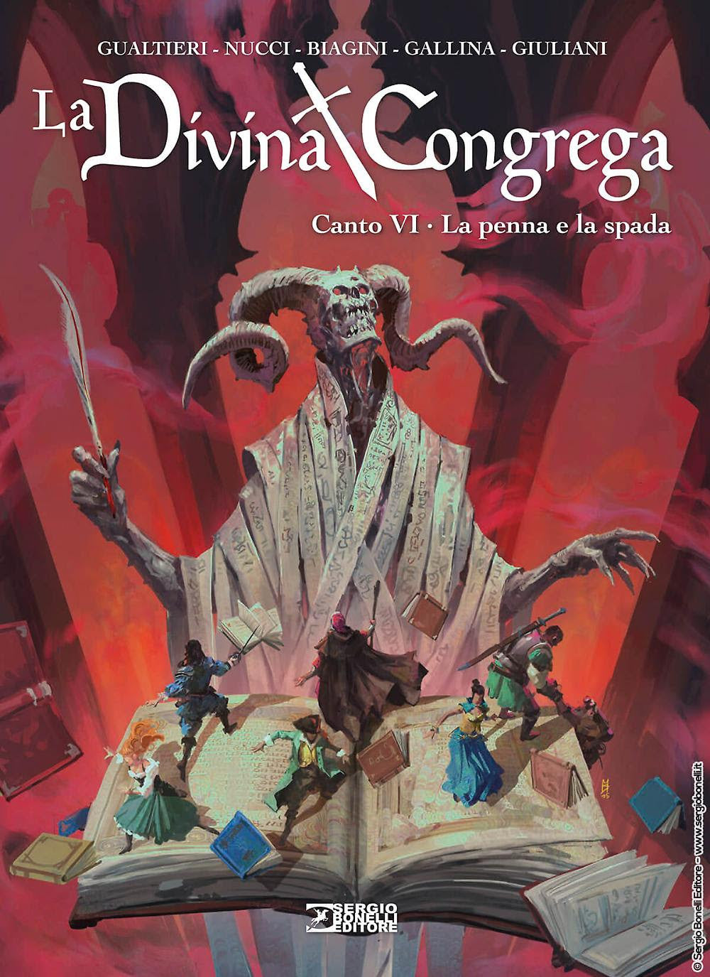 LA DIVINA CONGREGA 6 - CANTO VI LA PENNA E LA SPADA