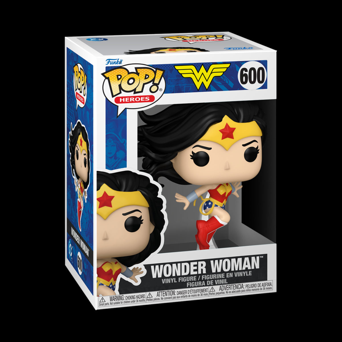 DC COMICS - POP FUNKO VINYL FIGURE 600 WONDER WOMAN 9CM