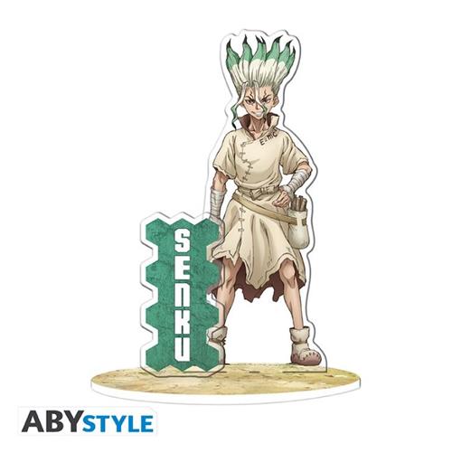 ABYACF015 - DR. STONE - ACRYL 2D PRINT FIGURE - SENKU 10CM
