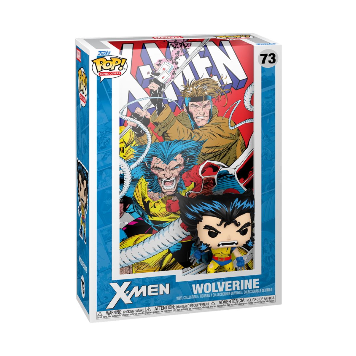 MARVEL: X-MEN - POP FUNKO COMIC COVERS VINYL FIGURE 73 WOLVERINE 9CM