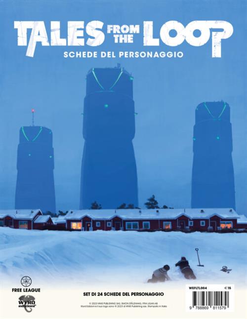 TALES FROM THE LOOP - SET DI SCHEDE