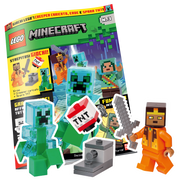 LEGO MINECRAFT N.3 - GIOCO LEGO: EROE + CREEPER CARICATO + SPARA TNT