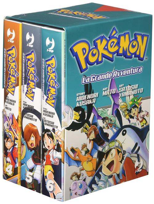 POKEMON LA GRANDE AVVENTURA - BOX 2 (4-5-6)