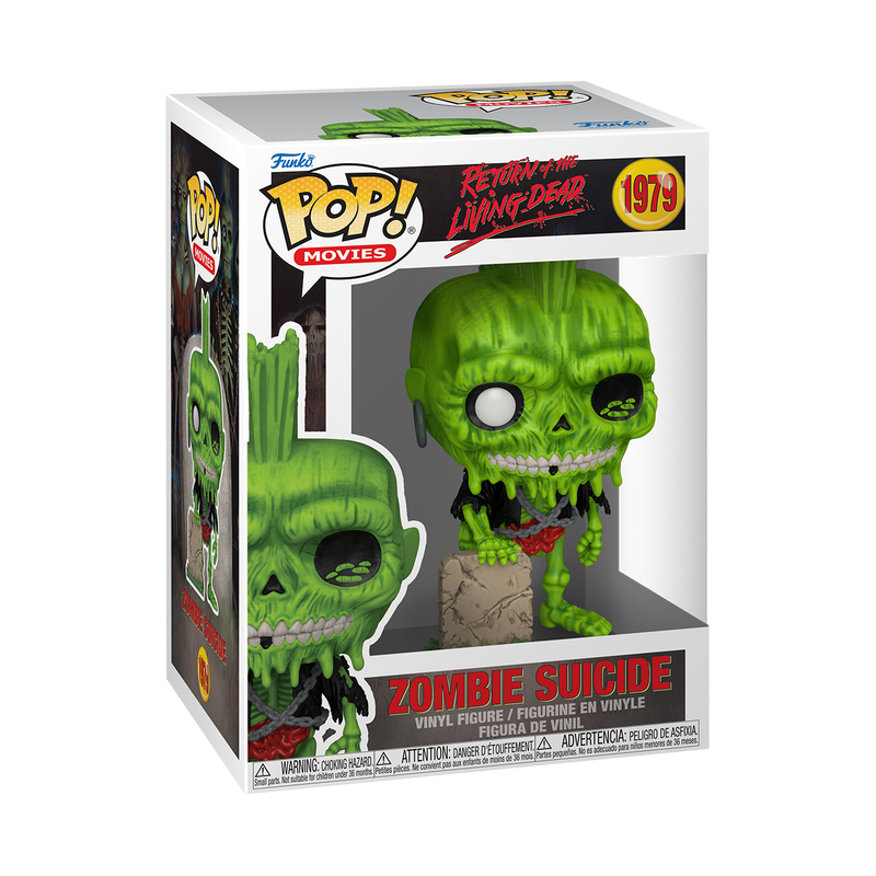 RETURN OF THE LIVING DEAD - POP FUNKO VINYL FIGURE 1979 ZOMBIE SUICIDE 9CM