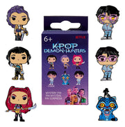 KPOP DEMON HUNTERS - BLIND BOX POP PIN ENAMEL - DISPLAY 12PC CASE PACK